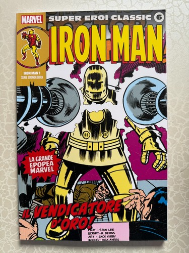 Iron man super eroi classic - man, super-eroi