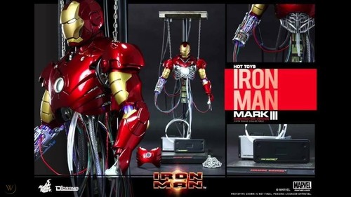 Iron man hot toys - man,