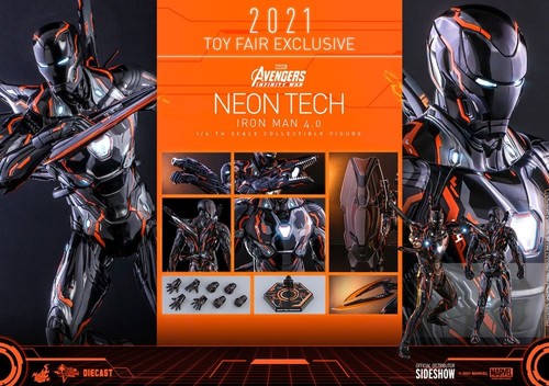 Infinity war iron man neon - iron,