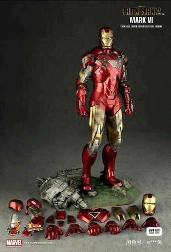 Hot toys modellino tony - tony, stark