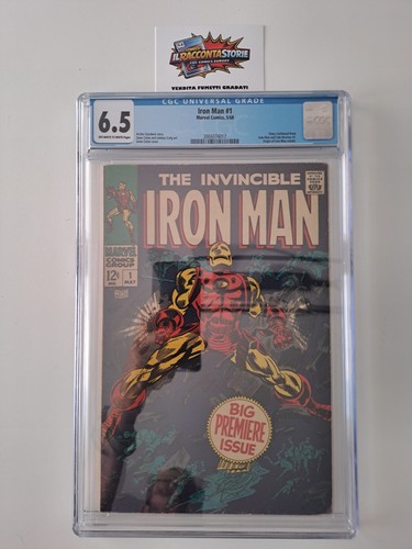 Iron man cgc 5 1968 - #1, 6.5
